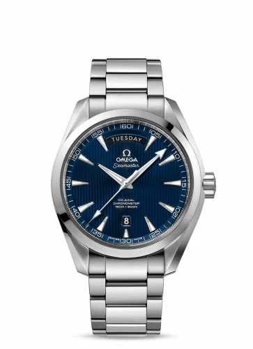 Omega Seamaster Aqua Terra 150m Co-Axial 41.5 Day-Date Stainless Steel / Blue / Bracelet 231.10.42.22.03.001 (23110422203001)